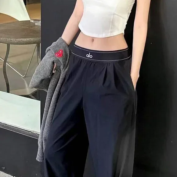 ALO Black Yoga Pants Casual Formal sportswear (perfect state) ❣❣ - Picture 8 of 10